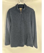 Men’s Telluride Clothing Company 1/4 Zip Pullover SWEATER JACKET GRAY XL - $29.41 CAD