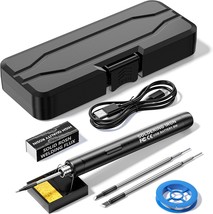 Cordless USB Rechargeable Portable Soldering Iron 3 speed Temperature Ad... - £37.28 GBP