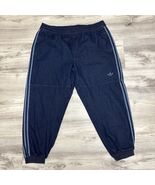 Adidas Originals Trefoil Japona Denim Track Pants Womens 1X Blue Joggers - €78,29 EUR
