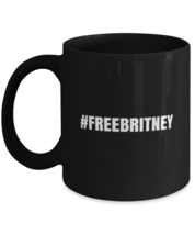 Britney Mugs #FREEBRITNEY,  Free Britney Movement Black-Mug  - £12.95 GBP