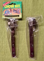 2 VTG COGHLANS CHOW KITS 3-Piece Cutlery Stainless Steel Knife,Fork,Spoon - €12,98 EUR