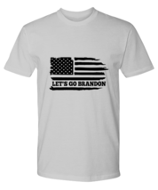 Joe Biden TShirt Let&#39;s Go Brandon Flag, Republican Ash-P-Tee  - £17.15 GBP