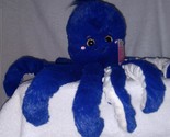 Plush Blue Octopus 13&quot; Plush NWT - $14.36