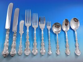 Strasbourg by Gorham Sterling Silver Flatware Set for 12 Service 122 pcs Dinner - $17,393.89 CAD