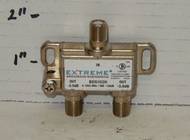 Extreme Broadband UHF-VHF-FM 2 Way SPLITTER COMBINER 5-1002MHz BDS102H - $9.85