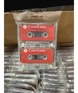 Crosslines - Studio Grade Audio Cassette- Normal Type 1- NEW- LOT OF 106... - $1,659.02 MXN
