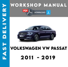VOLKSWAGEN VW PASSAT 2012 2013 2014 2015 2016 SERVICE REPAIR WORKSHOP MA... - $5.99