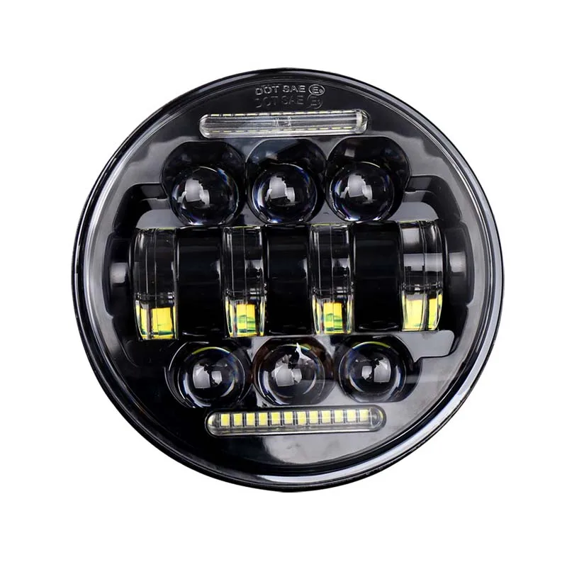 5.75 inch Led Headlight  Eye Led Headlights  Motorcycle Daytime Running Lights 6 - £335.43 GBP