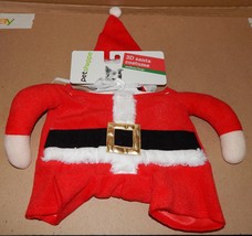 Christmas Dog Costume 3D Santa Claus Med To Large 20 To 35 Lbs 150W - $8.49