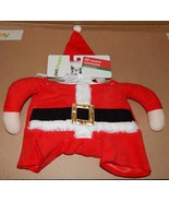 Christmas Dog Costume 3D Santa Claus Med To Large 20 To 35 Lbs 150W - $160.14 MXN