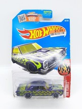 Hot Wheels 2015 HW Flames &#39;65 Pontiac GTO Purple 1:64 Scale Diecast Car - $8.90