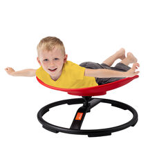 VEVOR Kids Swivel Chair 220 lb Red Sensory Spin Non-Slip Metal Base Trai... - $51.99