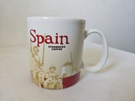 Starbucks Spain Coffee Cup Mug Global Icon City Collector Series 16oz Re... - $24.73
