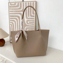 Fashion Casual Simple Tote Bag Authentic Leather Tactile Feel 2023 Beautiful All - £38.46 GBP