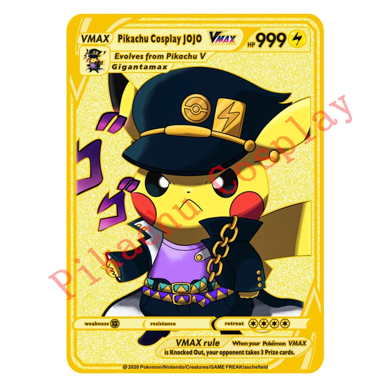 27 Styles Pokemon Pikachu Cosplay JoJo Goku Saint Seiya Gold Metal Toys ... - £7.05 GBP