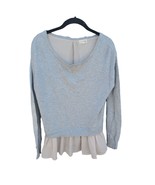 Maison Jules Pullover Light Weight Sweater Medium Womens Long Sleeve Cre... - $15.73