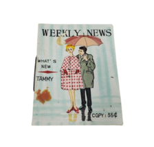 VINTAGE 1960&#39;s IDEAL TAMMY WEEKLY NEWS WHAT&#39;S NEW BOOK / MAGIZINE REPLAC... - $14.25
