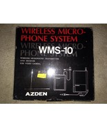 Azden Wireless Micro-Phone System WMS-10 - $243.04 CAD