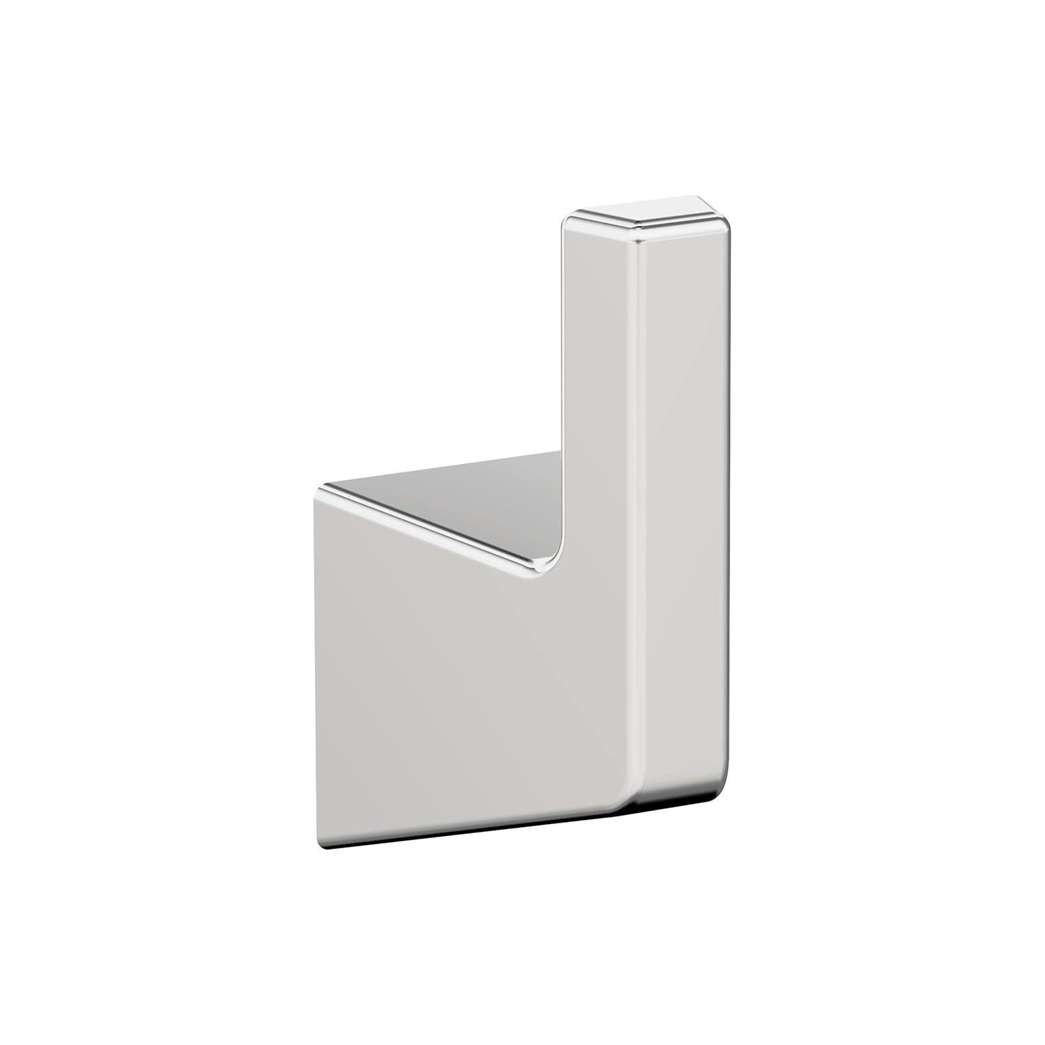 Amerock BH3600026 | Chrome Single Robe Hook | 3-9/16 in. (90 mm) Length Towel Ho