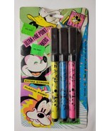 Vintage Pentech Disney Electric Mickey Mouse Ultra Fine Point Markers - £17.40 GBP