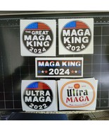 Ultra MAGA KING 5 Pack Great Donald Trump Biden Sticker Decal Vinyl Stic... - £15.57 GBP