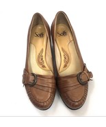 Sofft Seryn 1018000 Women Brown Leather Pump Heel Shoe Size 8.5 - $39.66 CAD