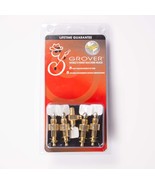 Grover 122G5 Geared Banjo Pegs. Set of 5, Gold Square Pearloid buttons - £201.10 GBP