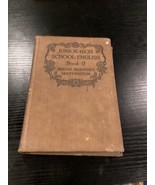 Junior High School English Book 2 Briggs McKinney Skeffington 1921- Acce... - £9.40 GBP