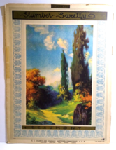 Slumber Sweetly Paul Beaumon Sheet Music Vintage Edition Beautiful Sceni... - $15.38