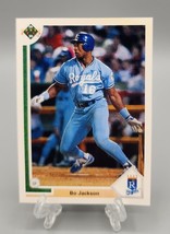 Bo Jackson #545 Upper Deck 1990 Kansas City Royals  Baseball Card - £0.81 GBP