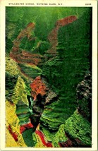 Stillwater Gorge Watkins Glen New York NY UNP 1920s Postcard Photo-Color - £6.27 GBP