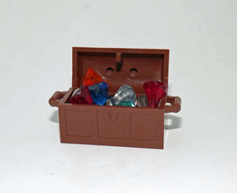 Toys Treasure Chest with Jewels Minifigure Custom Toys - £3.59 GBP