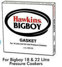 Hawkins BIG BOY E20-09 Gasket Sealing Ring- Pressure Cooker 18 L, 22 L F... - £7.57 GBP