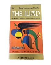 Homer The Iliad 1960 Mentor Classics Paperback  - £6.68 GBP