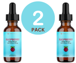Raspberry Keto Diet Drops Fat Burn- Supplement Accelerated Ketosis 2 Pack - £38.75 GBP