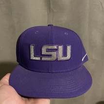 Nike NCAA LSU Snapback Hat Cold Diamond Tru LSU Purple - $15.59