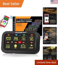 8 Gang Switch Panel RGB AR-800 Toggle Momentary Pulsed Bluetooth Switch ... - $375.68