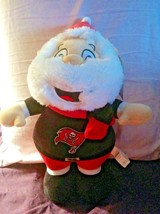 NFL TAMPA BAY BUCCANEERS FOREVER COLLECTIBLES SANTA STUFFED DOLL 11&quot; TAL... - £12.70 GBP