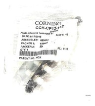 NEW CORNING CCH-CP12-15T PANEL CCH W/12 THREADED ST, 394098 - $84.95