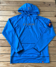 Cube Men’s Hooded Pullover Sweatshirt Size L Blue E1 - £11.65 GBP