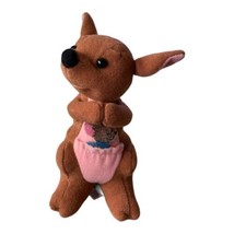 Vintage Mattel Disney Kanga and Roo Winnie the Pooh Plush Stuffed Animal 6&quot; 1996 - £11.95 GBP