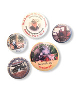Lot of 5 Steam &amp; Gas Engine Show Pinback Buttons - £9.55 GBP