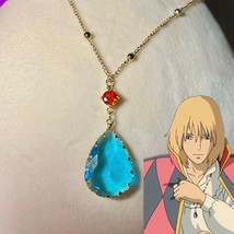 Anime Howl’s Moving Castle Necklace Pendant Moving Castle Necklace Anime... - $41.58