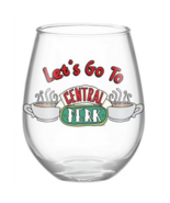 Friends Let&#39;s Go To Central Perk Boxed 20oz Stemless Glass - £13.66 GBP