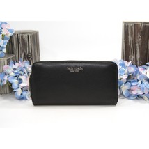 Kate Spade Spencer Black Leather Zip Around Large Continetal Lacey Wallet NWT - £128.39 GBP