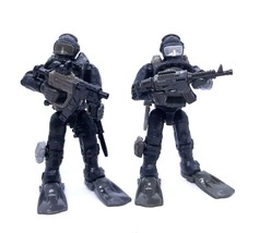 Mega Bloks Construx Call of Duty Combat Diver Scuba Figure lot 2  - £16.02 GBP