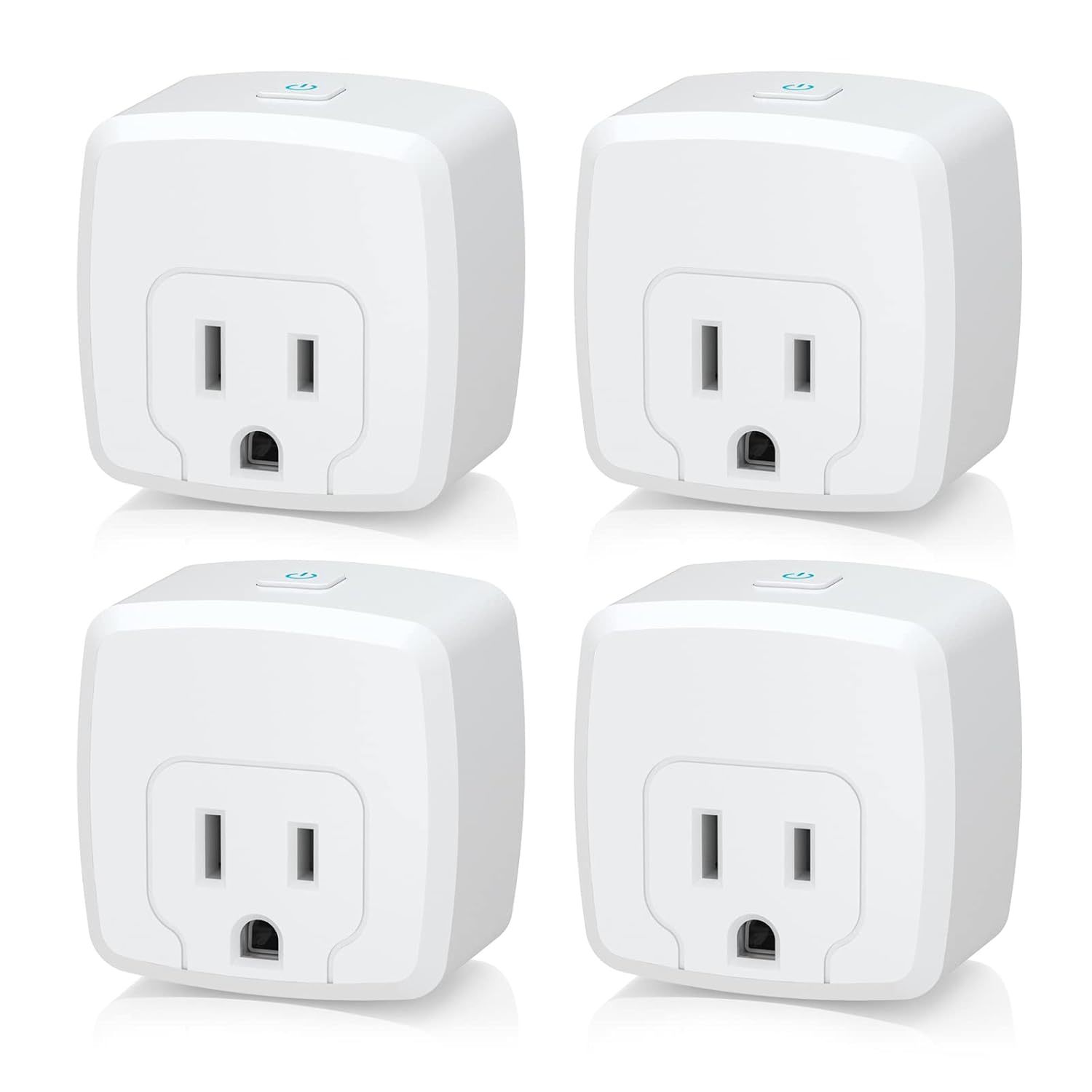 Hbn Smart Plug Mini 15A, Wifi Smart Outlet, Alexa And Google Home, Pack. - $39.92