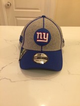 New York Giants 19 Nfl Sideline Fitted Cap Gray  Small -Medium Size - £14.24 GBP