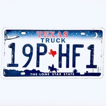  United States Texas Shuttle Truck License Plate 19P HF1 - £13.18 GBP