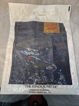 Vintage 1980&#39;s Levi&#39;s 501 plastic store bag The Hindquarter Fargo ND Movie Prop - £47.20 GBP